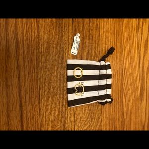 Henri Bendel gold “spike midi ring”